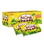 【Costco好市多】明治 香菇造型巧克力餅乾 66 公克 X 8盒 Meiji Kinoko Chocolate Biscuits 66 g X 8-Pack