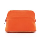 【DOKODEMO】[二手] Hermes Bolide Pouch Mini Orange Feu H104773M 02 Orange Feu 帆布皮革 Bolide Pouch Mini Orange Feu