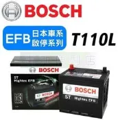 德國博世 BOSCH T110 120D31L EFB 汽車電瓶 RX200T 啟停系統 電池