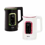 【ikiiki 伊崎】1.7L智能溫控玻璃快煮壺-兩色可選 IK-TK4209