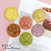 婚禮小物  牽手  婚禮桌上禮  婚禮二次進場小物餅乾 喜糖 送客禮 二進小物 婚禮位上禮  ❄️ 藍絲手作