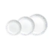 【美國康寧 CORELLE】絕美紫薇 3件式餐盤組-C01