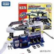 💥TOMY  多美卡 汽車大樓停車場盤旋 DX警察基地 tomica tomica小汽車 停車場 tomica 場景