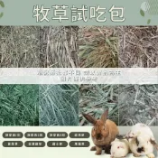 (店+)《100g試吃包》精選牧草 提摩西一番割 提摩西二番割 甜燕麥 苜蓿草 小寵牧草 鼠兔牧草 兔用牧草 小動物牧草