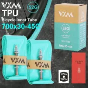 TPU MTB 自行車內胎攝像頭 700 x 30-45C 英寸山地自行車輪胎鋅合金法式氣門嘴 45/65mm