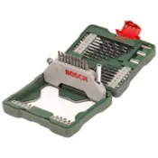 六角套裝組｜Bosch 博世 43件 六角鑽尾+起子頭套裝組 鐵木工鑽尾 43件 X-line 2607019613