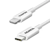 【全新】ADATA 威剛 USB-C to Apple Lightning PD 充電線 ( Mfi認證 100cm )