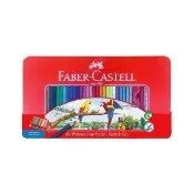 【Faber-Castell】輝柏  水彩色鉛筆 附水彩筆 鐵盒 60色 /盒 115965