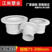 【臺灣熱賣】PVC法蘭盤接頭 養殖防雨布帆布魚池排水口養殖池地漏 過濾網防逃跑