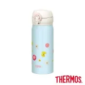 THERMOS膳魔師超輕量彈蓋不鏽鋼真空保溫瓶400ml(JNL-402-P-B)