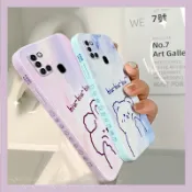 協貿國際日用品生活11館 適用于三星A21s手機殼。sx油畫楓葉Samsung a21s直邊3星a21s卡通Galaxy a21s潮蓋樂世A21S保護套情侶女款創意
