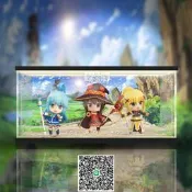 GSC黏土人為美好的世界獻上祝福阿庫婭惠惠達克妮斯展示盒