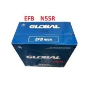 EFB N55R GLOBAL 啟停汽車電瓶 怠速熄火 汽車電池 油電車12V 小電池【中部電池-台中】
