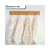 (店+)嬰兒小毛巾 手帕 可愛韓系碎花兒童純棉紗布方巾寶寶洗臉小毛巾嬰兒口水巾手帕加大