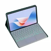 全球選品1館 生活百貨 適用三星Tab S9FE+保護套筆槽藍芽鍵盤12.4寸皮套X610X616B全包