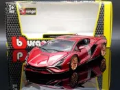 【M.A.S.H】[現貨特價] Bburago 1/24 Lamborghini Sian FKP 37 red