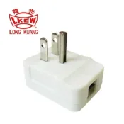 (店+)隆光LKEW H型接地塑膠3P插頭_15A/125V| LK7001-1