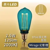 【三創線上購物】喜光全光譜 LED 幻影燈 絢彩 ST64達文西 [藍/經典]/[藍/螺旋]/[藍/條紋]