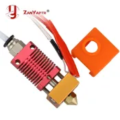 用於 3D列印機 Ender-3 /CR-10 /CR-10 /CR-10S組裝1.75mm 擠出機熱端套件鋁熱塊