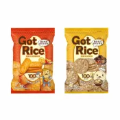 旺旺旗艦店 Got Rice 辣起司風味仙貝68G / 黑糖風味雪餅127G ★米果★微辣的起司香氣與香脆米果完美結合★米餅 雪餅 經典明星產品★米果★獨立包裝★零食★零嘴★餅乾★下午茶★聚餐