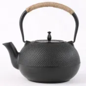 鑄鐵茶壺 老鐵壺 茶壺1.8L大容量生鐵壺 日本鐵壺 大鐵壺功夫茶具禧悅生活創意社