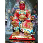 八寸八 廣澤尊王，江西小葉樟木雕刻