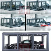 ★發發發★戶外充氣透明停車帳篷移動式車庫汽車展覽車罩便捷式活動閉氣帳篷