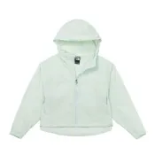 【The North Face】TNF 休閒 運動 DWR防潑水連帽外套 W CROP UPF WIND JACKET - AP 女 綠 (NF0A8C12G70)