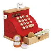 英國 Le Toy Van 角色扮演系列-英式古典收銀機玩具組【hughugbaby抱抱寶貝】