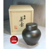 OSAKA SUZUKI~大阪錫器~2-9~日本製造~50g~純錫茶葉罐~cb-my-k~茶罐~錫製品~