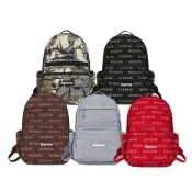 Supreme FW26 滿版反光後背包 防潑水 雙肩包 背包 迷彩/棕/藍/紅/黑 FW26B3