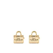【MARC JACOBS】本季精選 MJ 經典金色托特包耳環