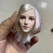 super duck 1/6兵人 cosplay set036性感女獵人 怪物獵人頭雕
