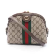 【DOKODEMO】【二手】Gucci Ophidia GG Supreme 單肩包 499621 米色/ブラウン/綠色 PVC塗層帆布皮革 Ophidia GG Supreme 單肩包
