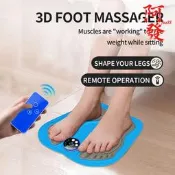 3D足底按摩墊EMS微電流足部按摩儀智能脈衝微電流小腿足底按摩器