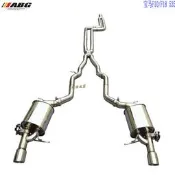 【吉星】ABG 寶馬F10 F18 535改裝排氣管 不銹鋼M鼓+中段汽車遙控閥門控制