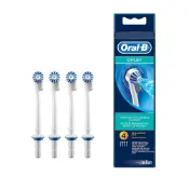【德國百靈Oral-B】沖牙機噴嘴(ED17-4)｜官方正貨 原廠公司貨 歐樂B 4入裝 適用MD20、MDH20