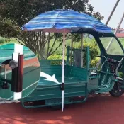 hihim 💗 新年戶外大傘固定支架 大傘底座 三輪車餐車 貨車遮陽傘固定架 傘擺攤傘夾撐傘架傘桌夾庭院傘夾傘