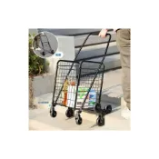 (店+)熱銷買菜拉車 購物車 買菜購物車 菜籃車折疊手推車 購物車買菜車 小拉車折疊手拉車 行李車拉桿超市傢用便攜推車