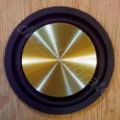 2.75吋 金色CD紋 低音振膜 低音輻射器 被動震模