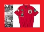 (野戰雄鷹) *ALCF958873* (兩件980元)夏季美式vintage美國空軍一號翻領polo衫刺繡T恤短袖