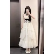 韆金感 lolita 大小姐大裙擺蛋糕裙 輕洋裝 成人禮花嫁生日約會禮服 女