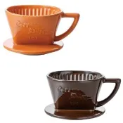 【CAFEC】三洋 有田燒101扇形、梯形陶濾杯(日本製造品質保證)