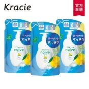 【Kracie葵緹亞】(3入組)naive娜艾菩沐浴乳補充包380ml
