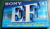 SONY EF 90分鐘 空白錄音帶