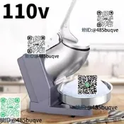110v碎冰機商用加勇曉形電動擺攤奶茶店製冰沙機打綿綿雪花刨冰機