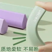 【本物研究所🎨】✨臺灣-出貨✨真集屑水滴橡皮擦彩色國小生專用集屑成條幹淨不留痕2b鉛筆
