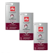 (店+)【illy】illy 深烘培濃縮*3 三盒組 咖啡膠囊 小顆的膠囊咖啡  〈可適用Nespresso〉