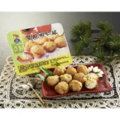 【年菜組合】雙脆蝦仁球(12粒)/約320g~鮮甜蝦仁配上爽脆荸薺，裡外不同的香脆口感，美味享受令人愛不釋手