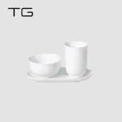 【TG】白瓷中式品茗聞香杯組 56ml(台玻 X 深澤直人)